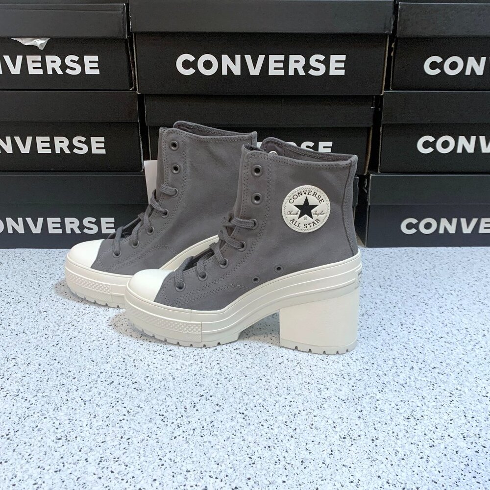 CONVERSE Chuck 70 De Luxe Heel Platform High Top Boots Women's 11.5 /men's 9.5